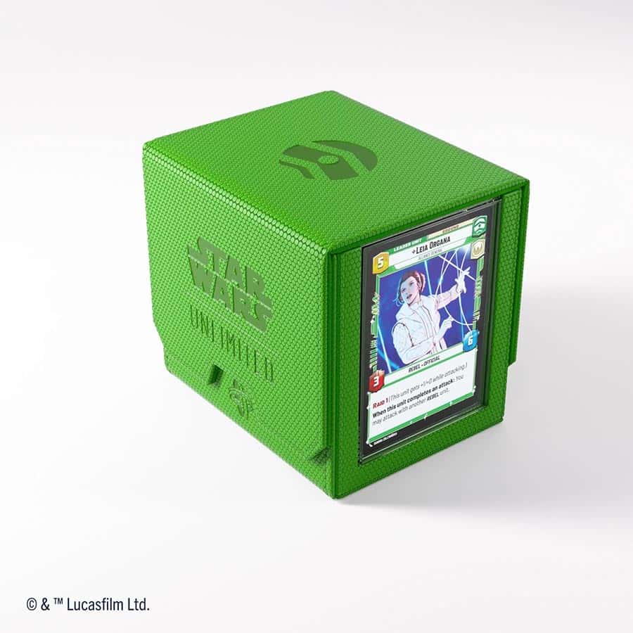 GAMEGENIC: STAR WARS: UNLIMITED: DECK POD: GREEN