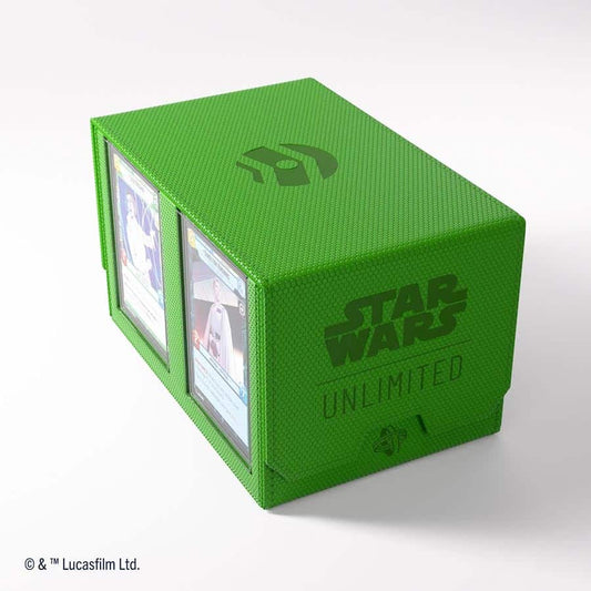 GAMEGENIC: STAR WARS: UNLIMITED: DOUBLE DECK POD: GREEN