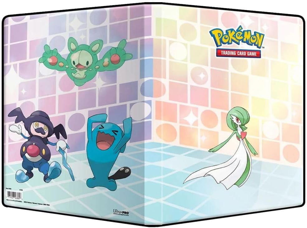 Ultra PRO - Gallery Series Trick Room 9-Pocket Portfolio for Pokémon, Vibrant Acid-Free Collector's Portfolio Durable High-Clarity Pages Card Album Display