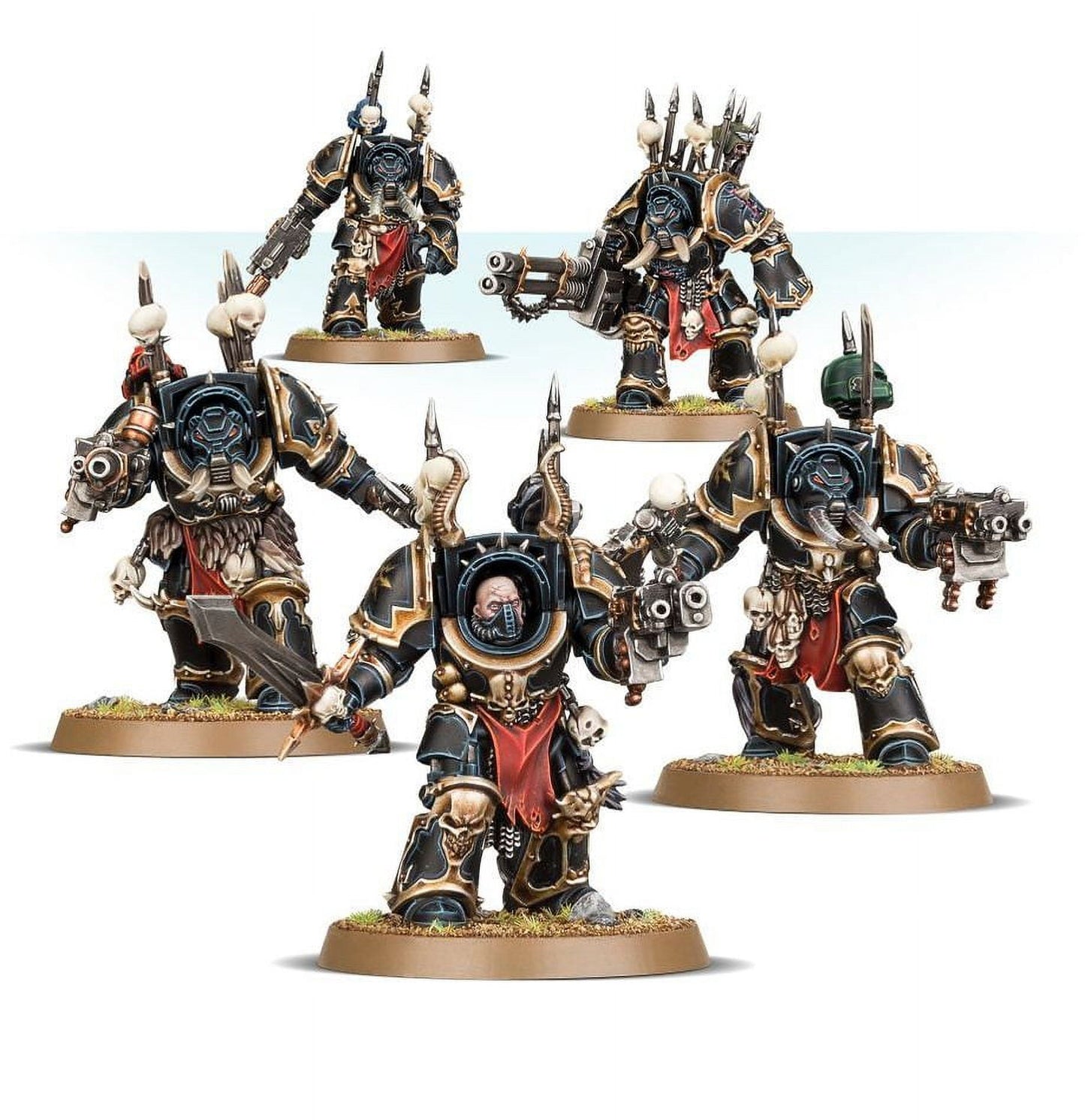 Games Workshop - Warhammer 40K - Chaos Space Marines - Chaos Terminator Squad