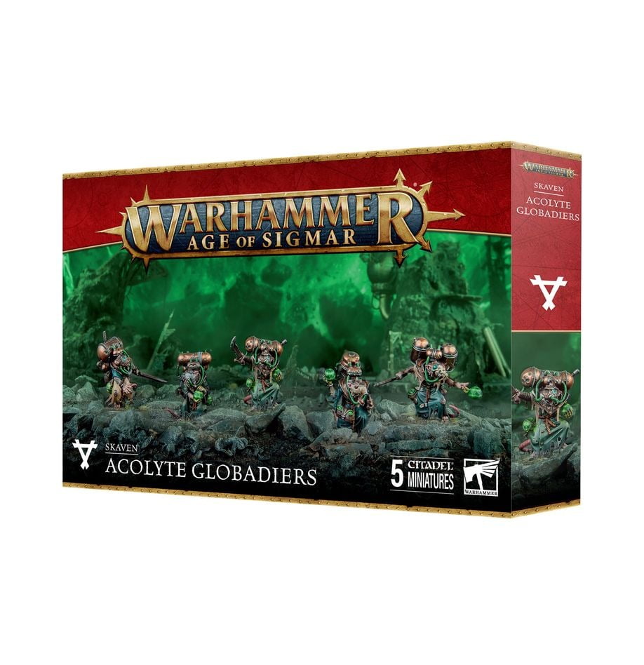 Games Workshop - Warhammer Age of Sigmar - Skaven - Acolyte Globadiers