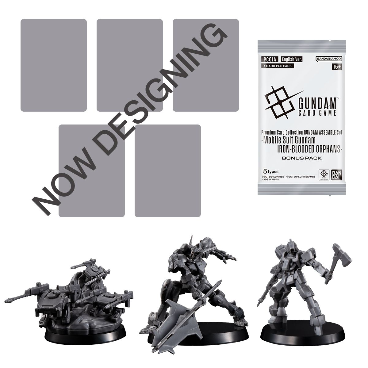 Gundam Card Game Premium Card Collection Gundam Assemble Set (Japanese) - Mobile Suit Gundam Iron-Blooded Orphans (PC01A)