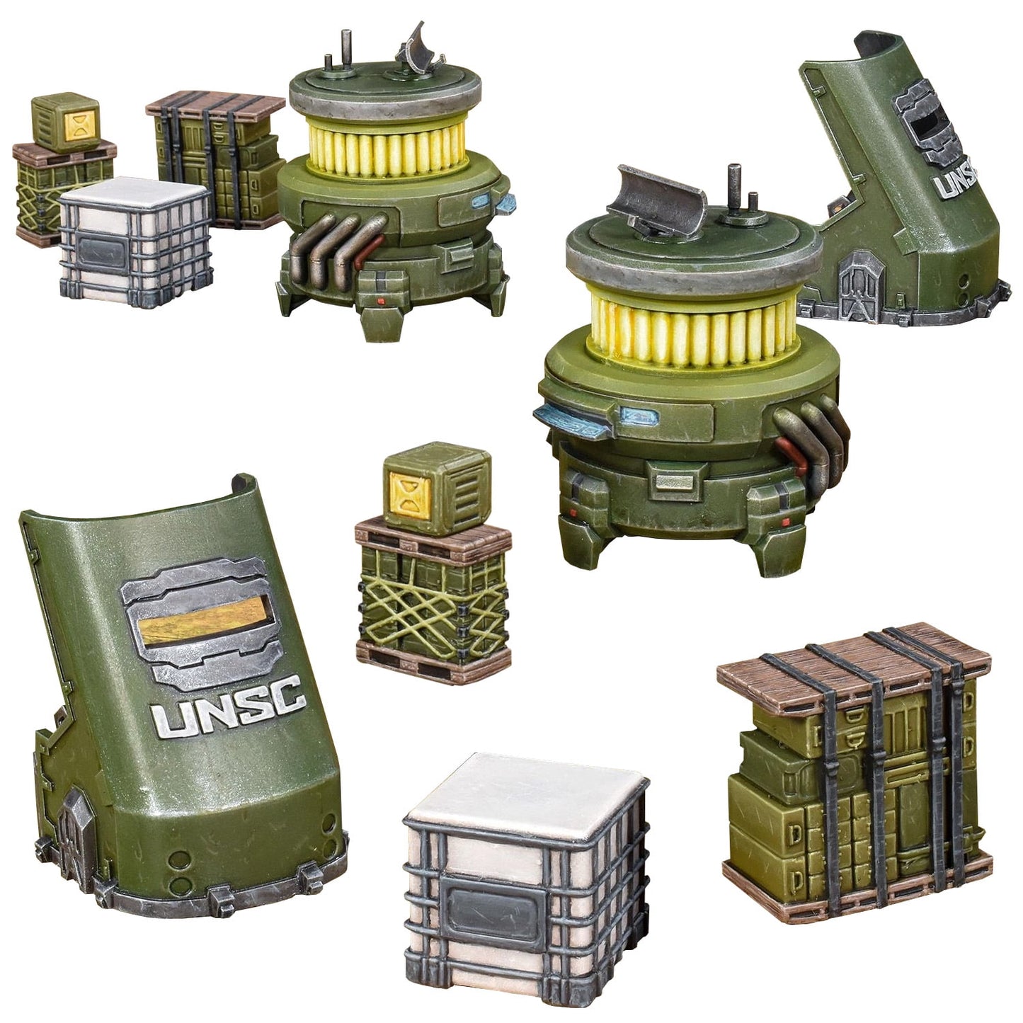 Halo Flashpoint Miniature: UNSC Scenery Set