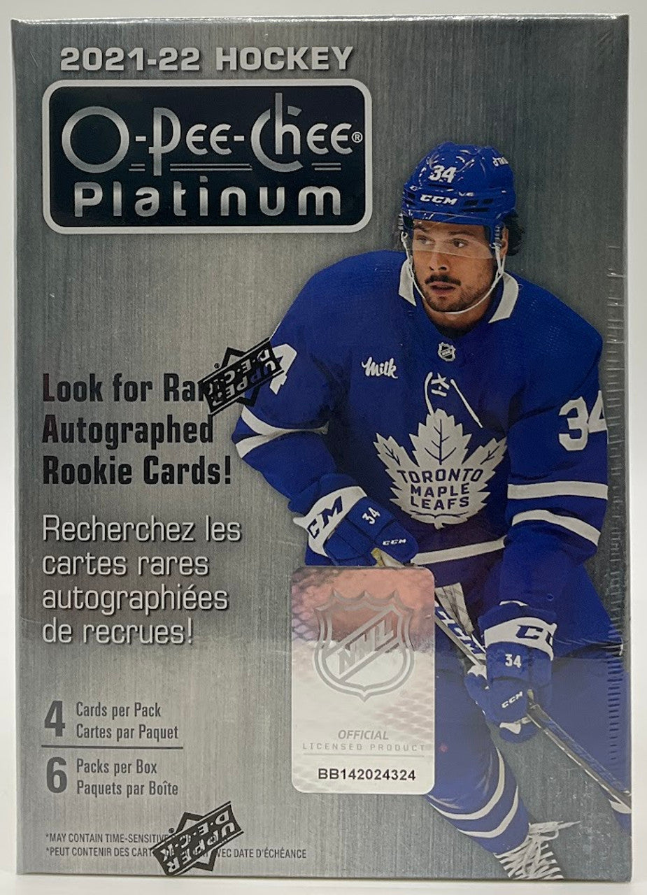 2020-21 Upper Deck O-Pee-Chee Platinum Hockey Hobby Box