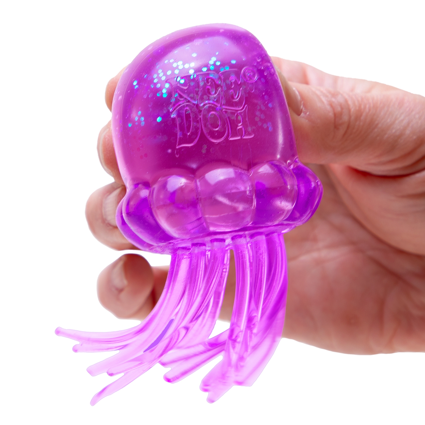 Needoh Jelly Squish - Sensory Squeeze Toy - Purple