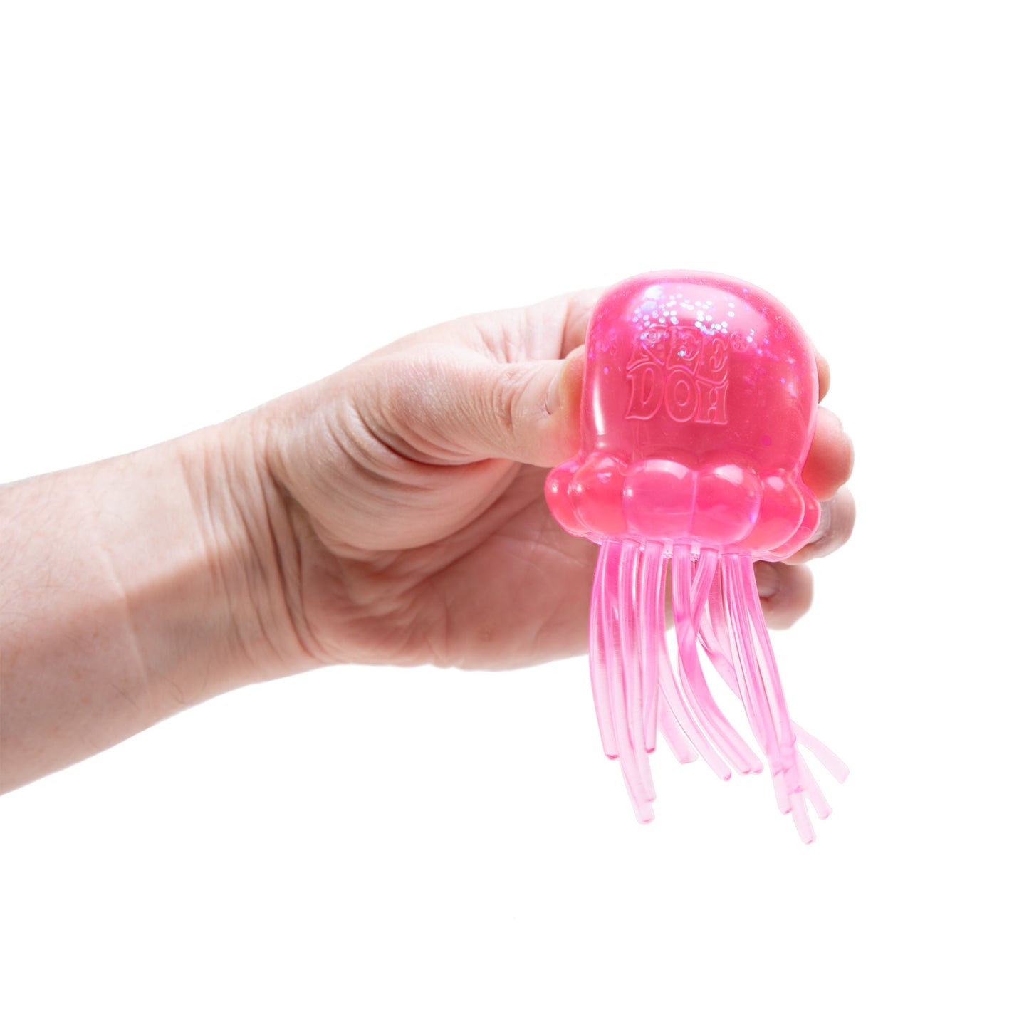 Needoh Jelly Squish - Sensory Squeeze Toy - Pink
