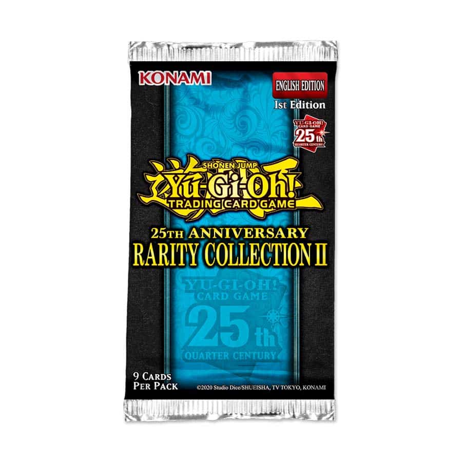 YU-GI-OH CCG: BOOSTER BOX: 25TH ANNIVERSARY: RARITY COLLECTION 2 (18 Packs)