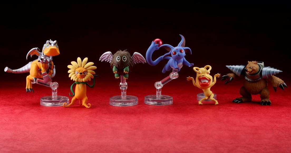 Kaiyodo: Yu-Gi-Oh Series 3D Monster Collection Vol.1: 1Box (6pcs)