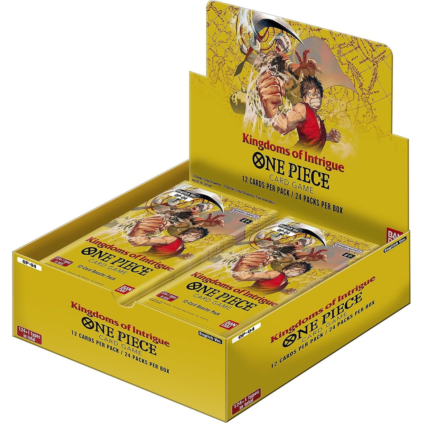 One Piece TCG: Kingdoms Of Intrigue Booster Box (OP-04) - 24 Packs