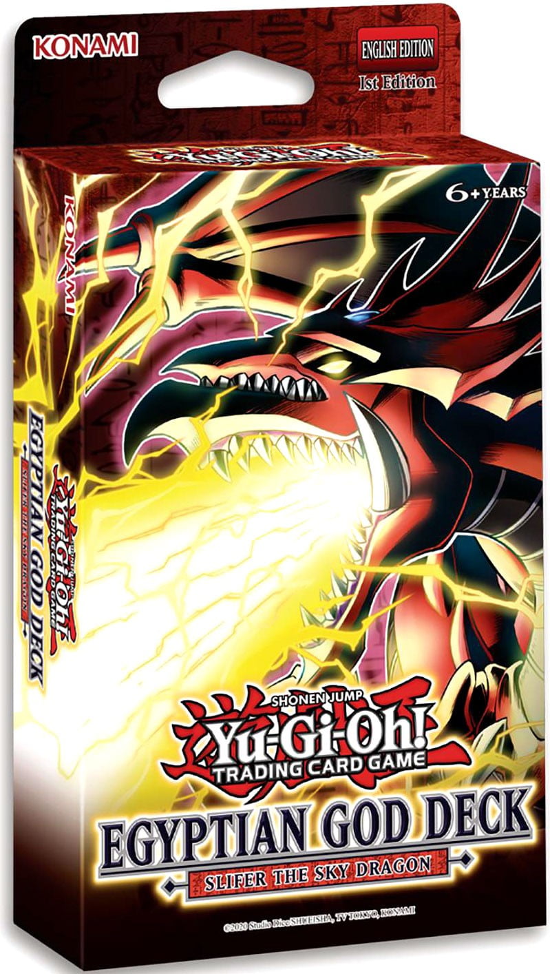 Yu-Gi-Oh! Trading Cards Cards: Egyptian God SLIFER Deck, Multicolor