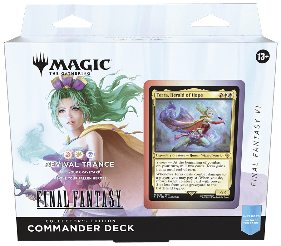 Magic: the Gathering Collector's Edition FINAL FANTASY VI Commander Deck - Revival Trance