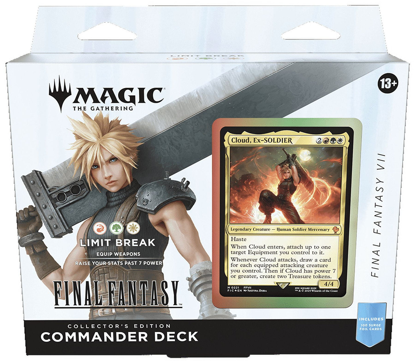 Magic: The Gathering Collector's Edition FINAL FANTASY VII Commander Deck - Limit Break