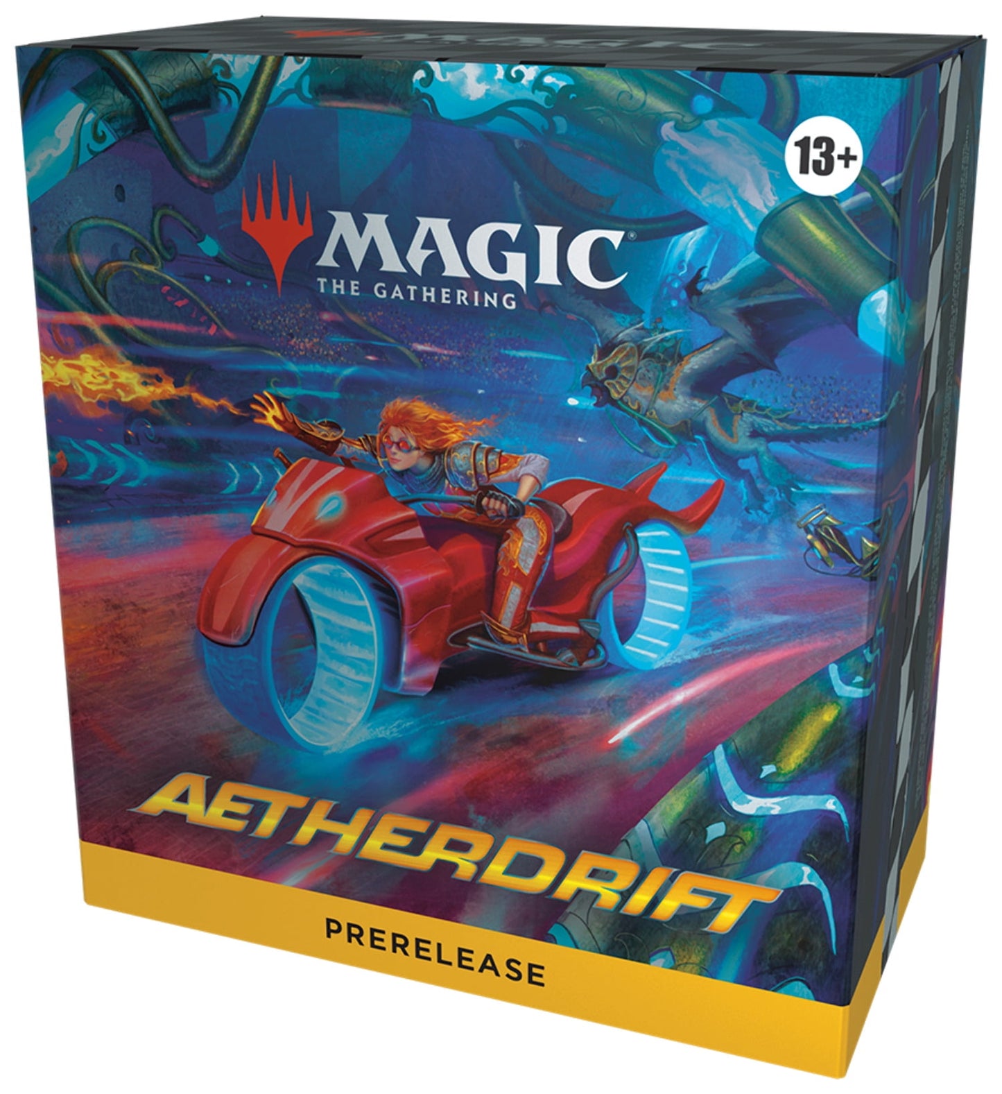 MAGIC THE GATHERING: Aetherdrift: PRERELEASE KIT - 6 Play Packs, Dice, Promos