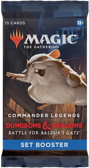 Magic The Gathering D&D Battle for Baldur's Gate Commander Legends Set Booster PACK