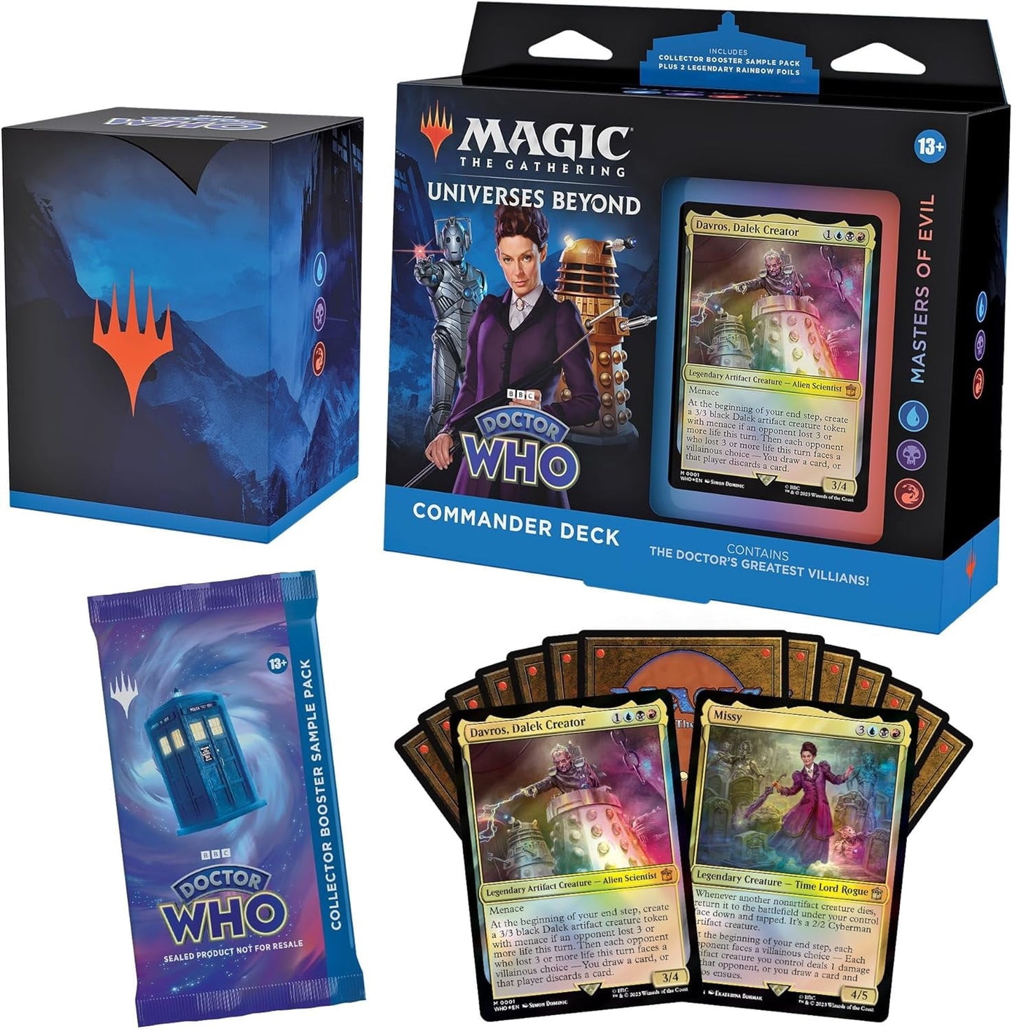 Magic: The Gathering Doctor Who Commander Deck - Masters of Evil