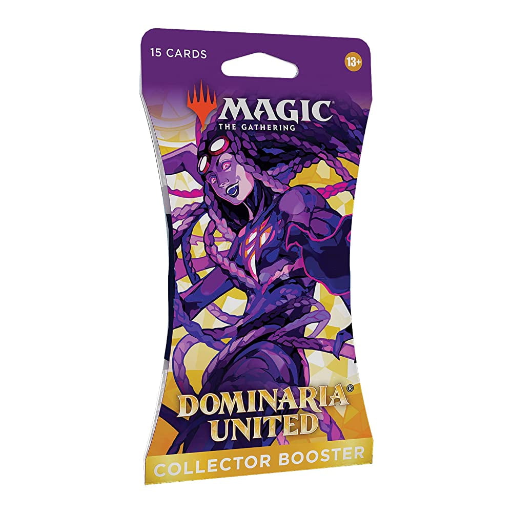 Magic: The Gathering Dominaria United Collector Booster Pack | 15 Magic Cards