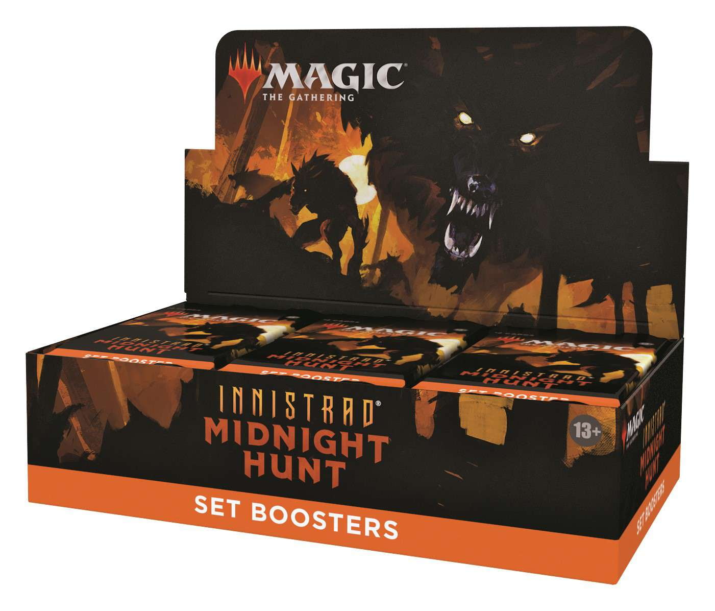 Magic: The Gathering Innistrad: Midnight Hunt Set Booster Box | 30 Packs (360 Magic Cards)