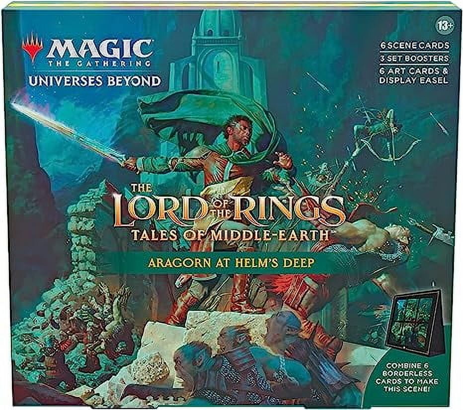 Magic: The Gathering - Lord of the Rings: Tales of Middle-earth Scene Box - Aragorn at Helm’s Deep