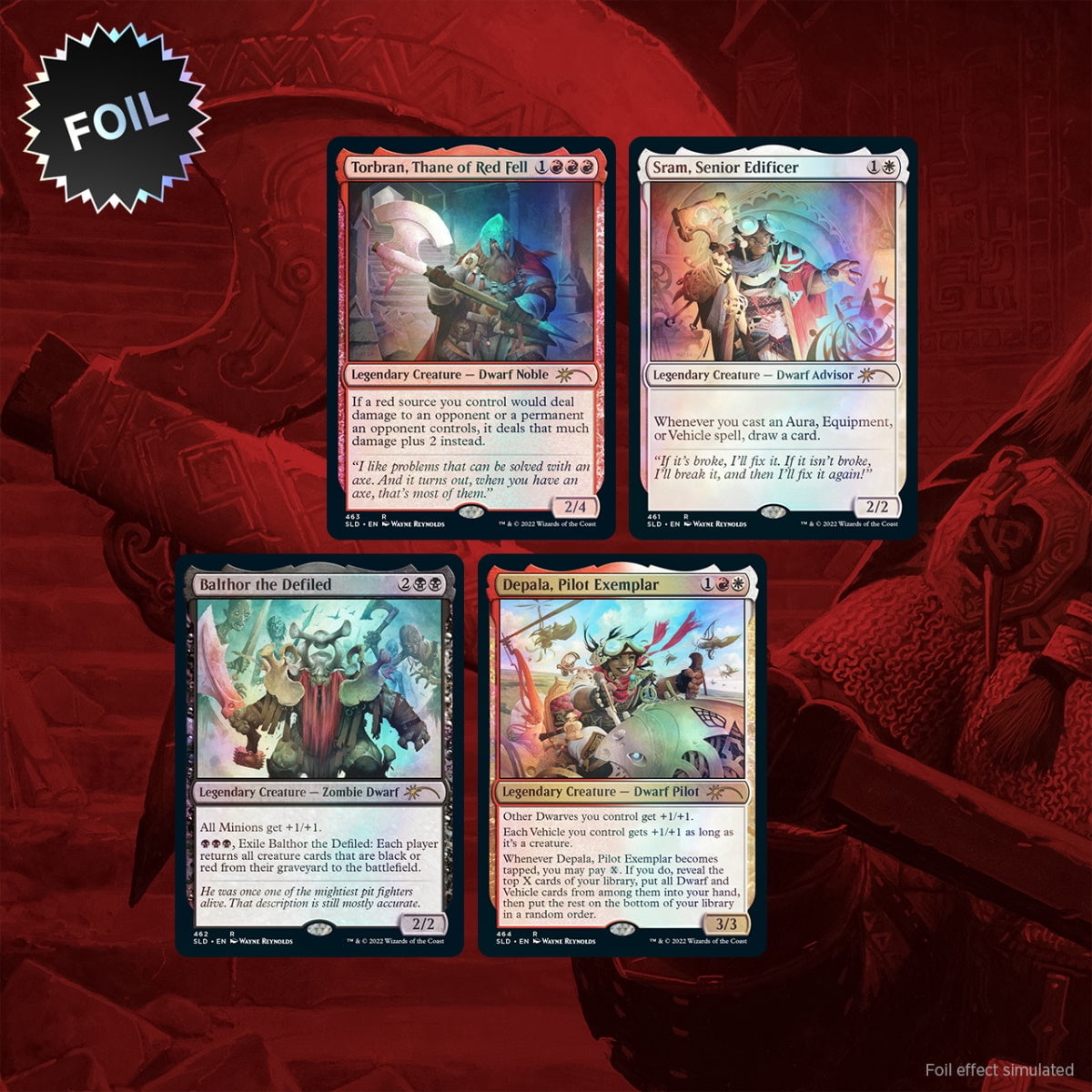 Magic The Gathering Secret Lair: Artist Series: Wayne Reynolds (Foil)