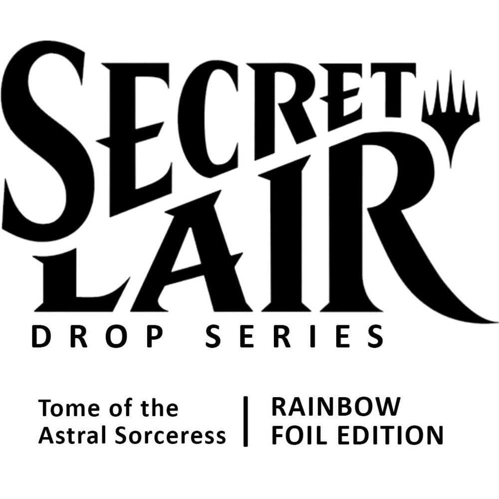 Magic the Gathering Secret Lair Tomb of the Astral Sorceress Foil Edition