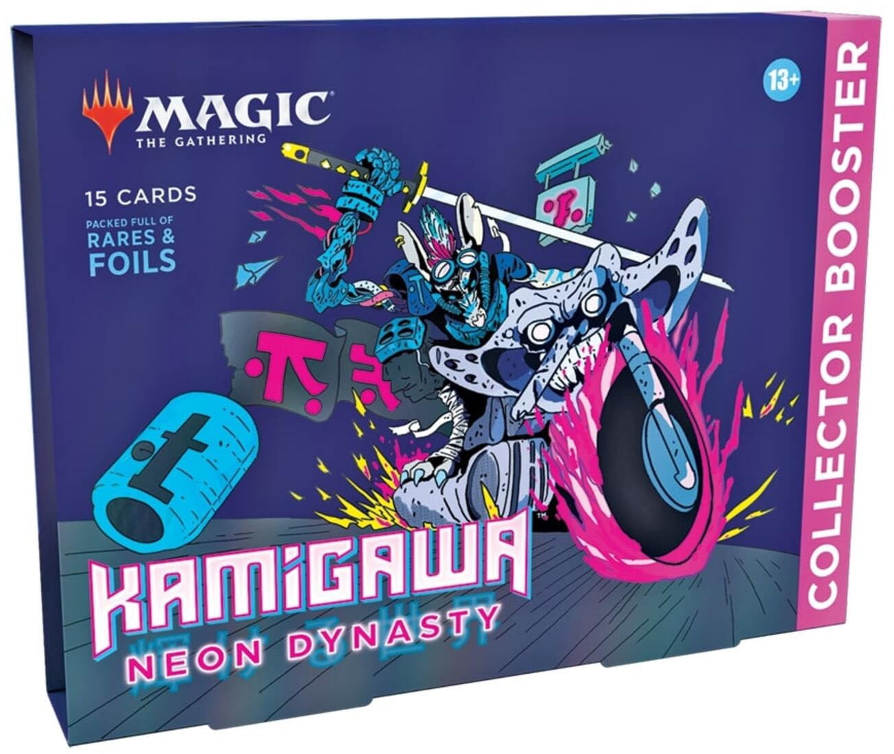 Magic The Gathering Kamigawa: Neon Dynasty Omega Collector Booster Pack | 15 Magic Cards