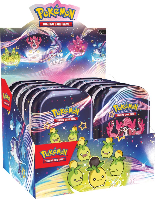 POKEMON TCG: SCARLET AND VIOLET: PALDEAN FATES: MINI-TINS CASE (4 UNITS)