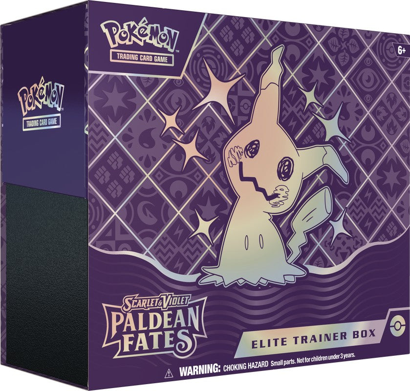 POKEMON TCG: SCARLET AND VIOLET: PALDEAN FATES: ELITE TRAINER BOX CASE (10 UNITS)