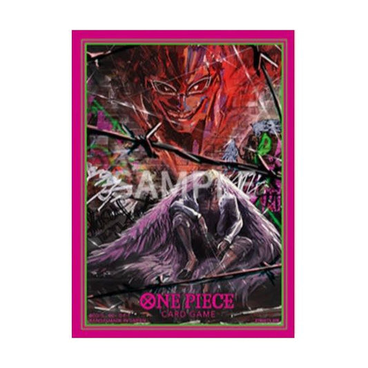 One Piece Card Game Protective Sleeves - Official Sleeve Limited Edition Vol.4 - Donquixote Doflamingo - 70ct Sleeves