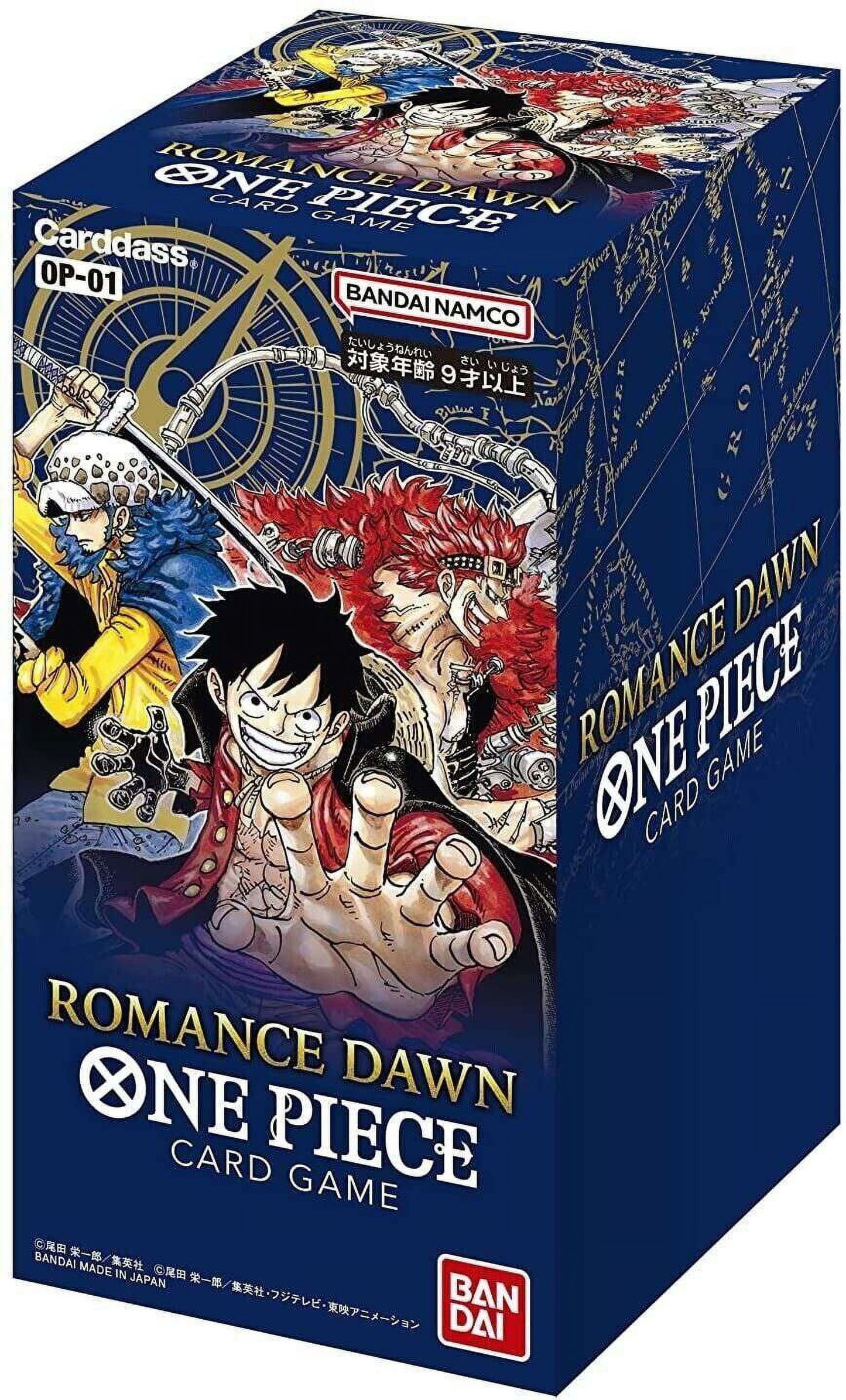 Bandai One Piece Card Game Kingdoms of Intrigue (OP-04) Booster Box (Japanese) - 24 Packs