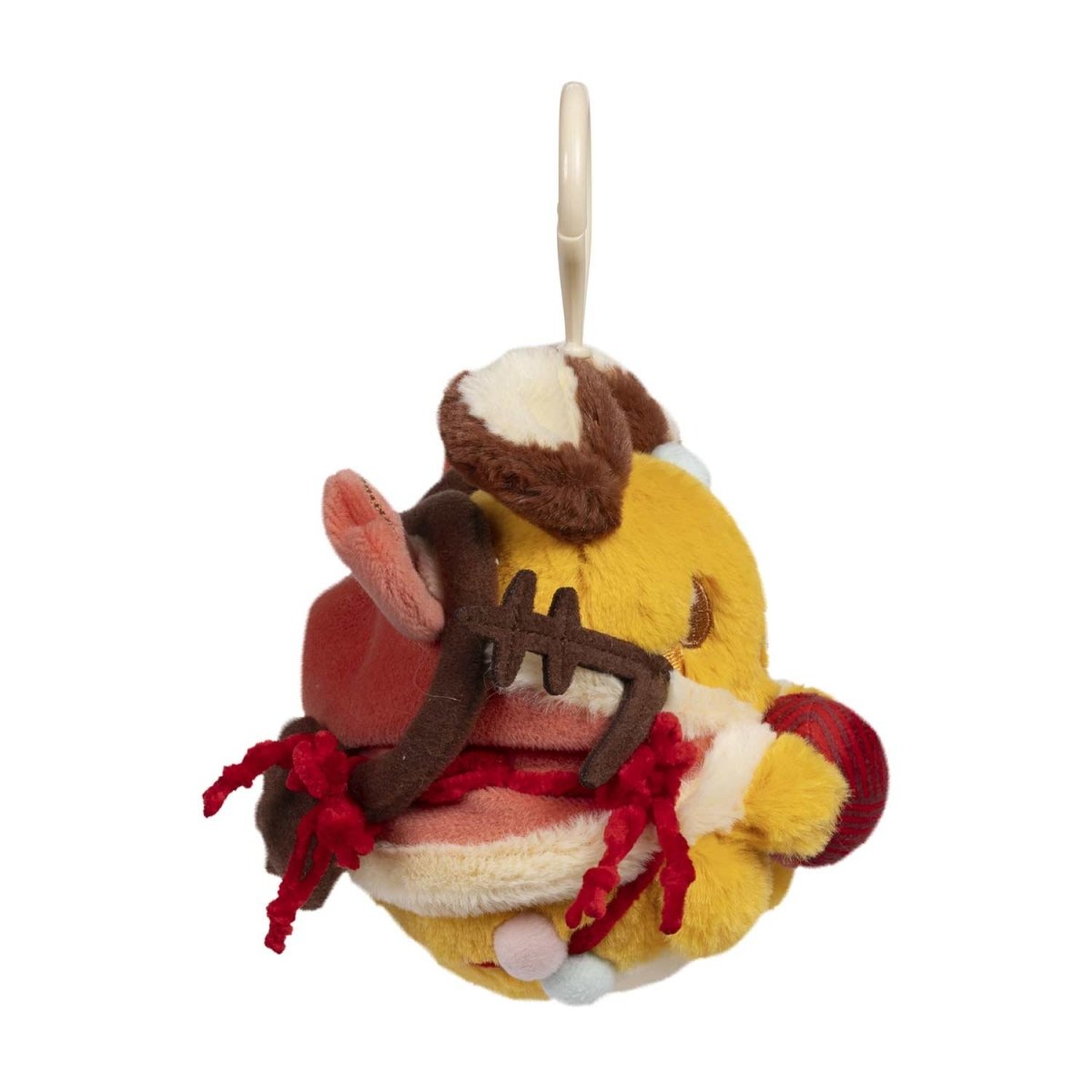 Pokemon Center Dedenne Pokemon Holiday Plush Key Chain