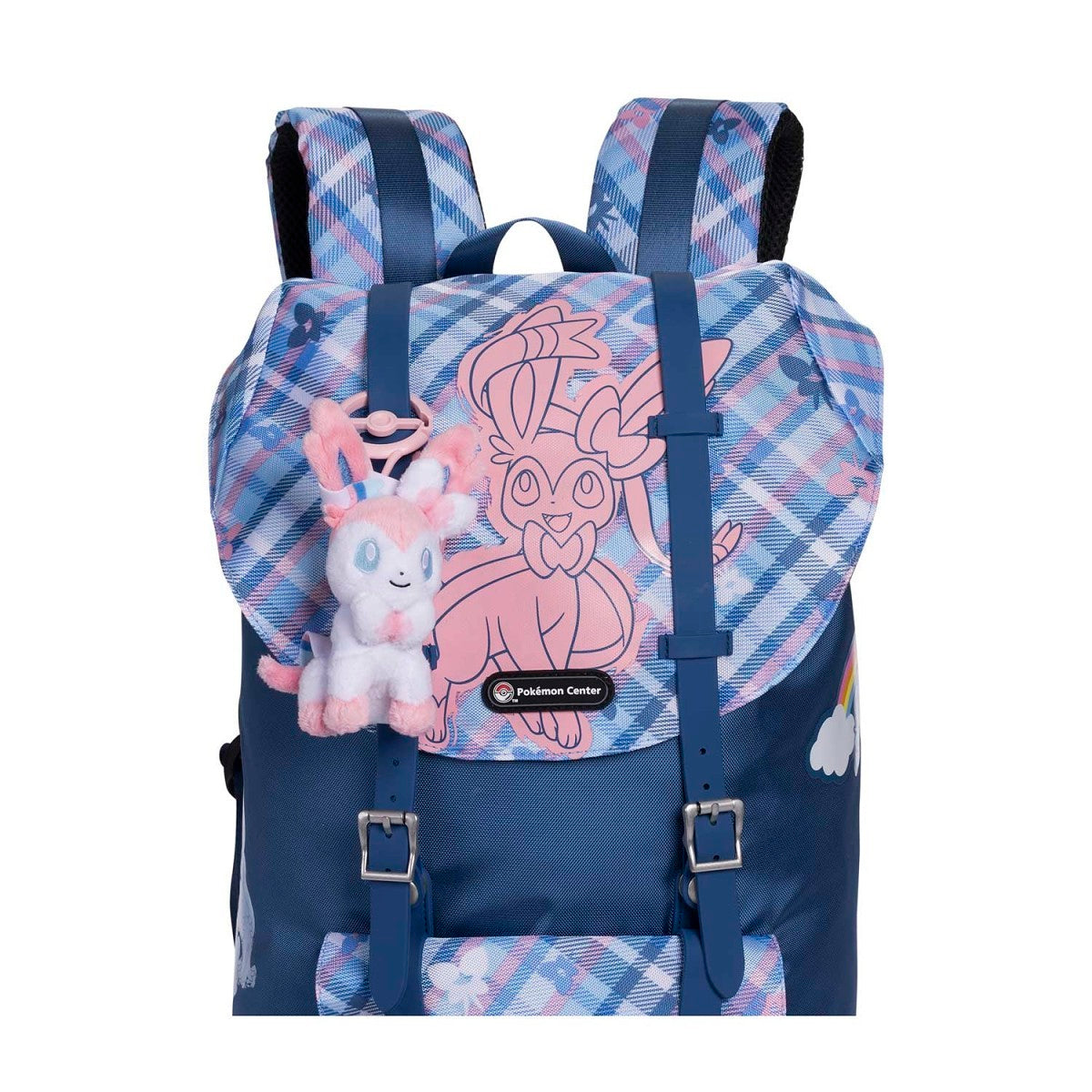 Pokemon Center Sylveon Adventure Partners Plush Key Chain