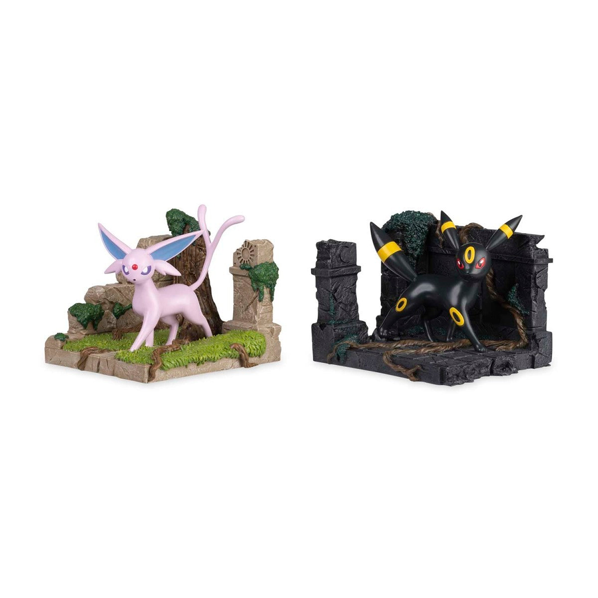Pokemon Center Exploring with Espeon & Umbreon Bookends Figures (2-Piece)