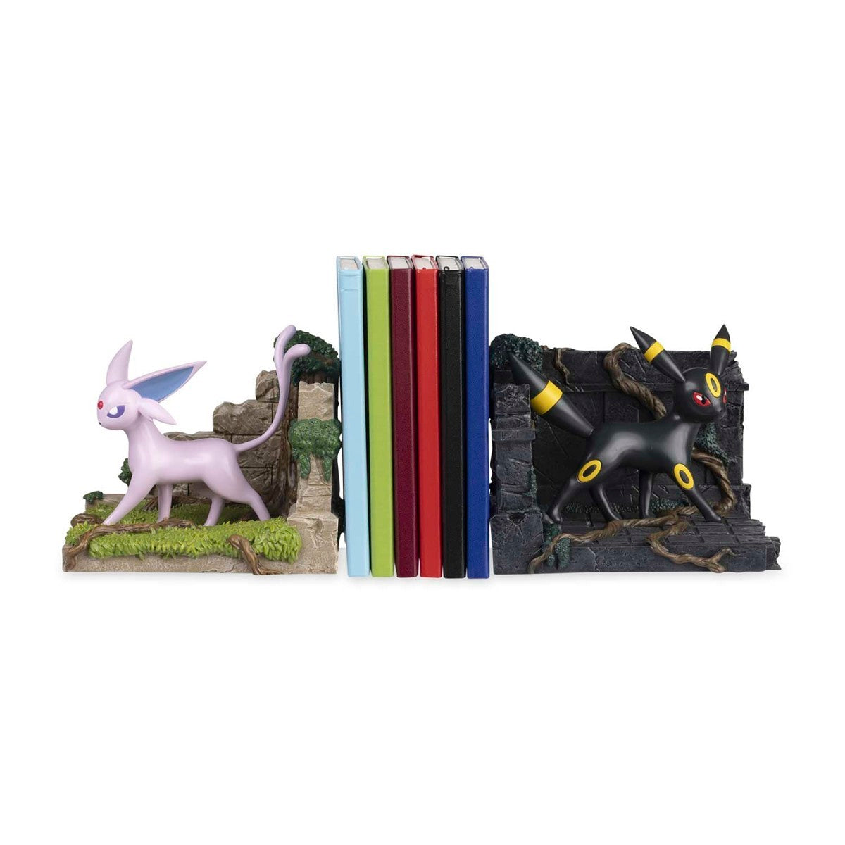 Pokemon Center Exploring with Espeon & Umbreon Bookends Figures (2-Piece)