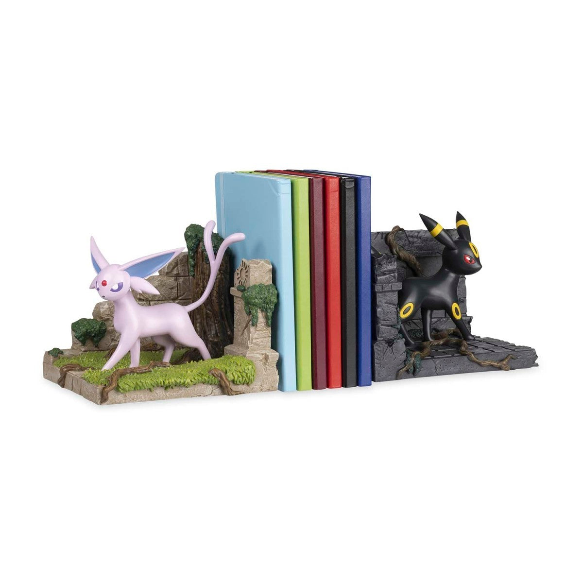 Pokemon Center Exploring with Espeon & Umbreon Bookends Figures (2-Piece)