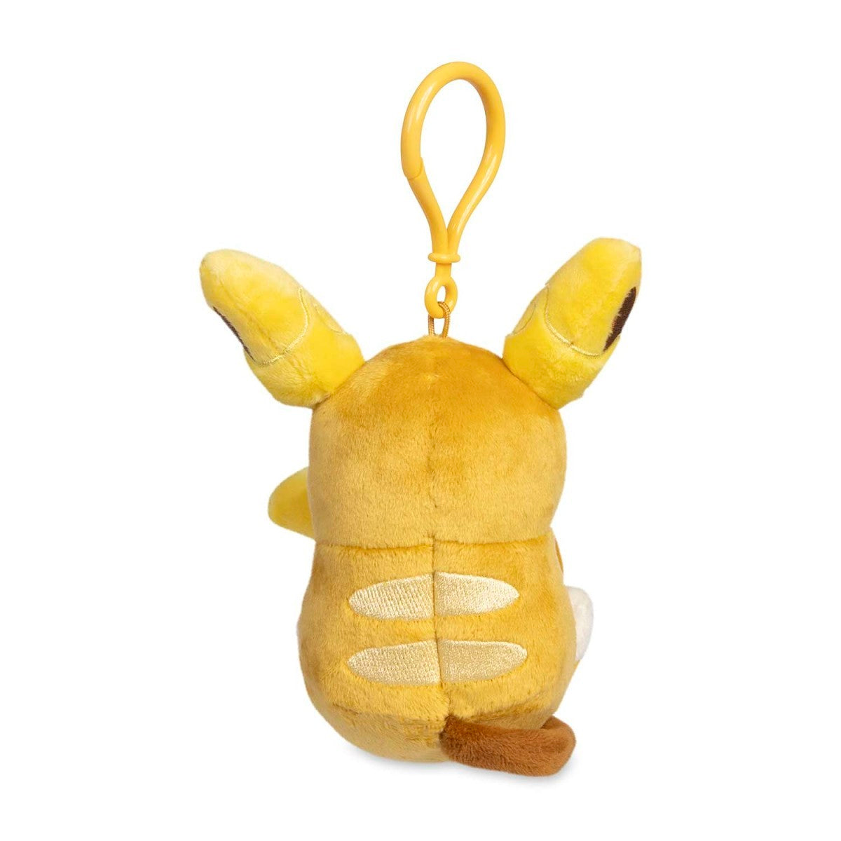 Pokemon Center Raichu & Alolan Raichu Parallel Pairs Two-Plush Key Chain