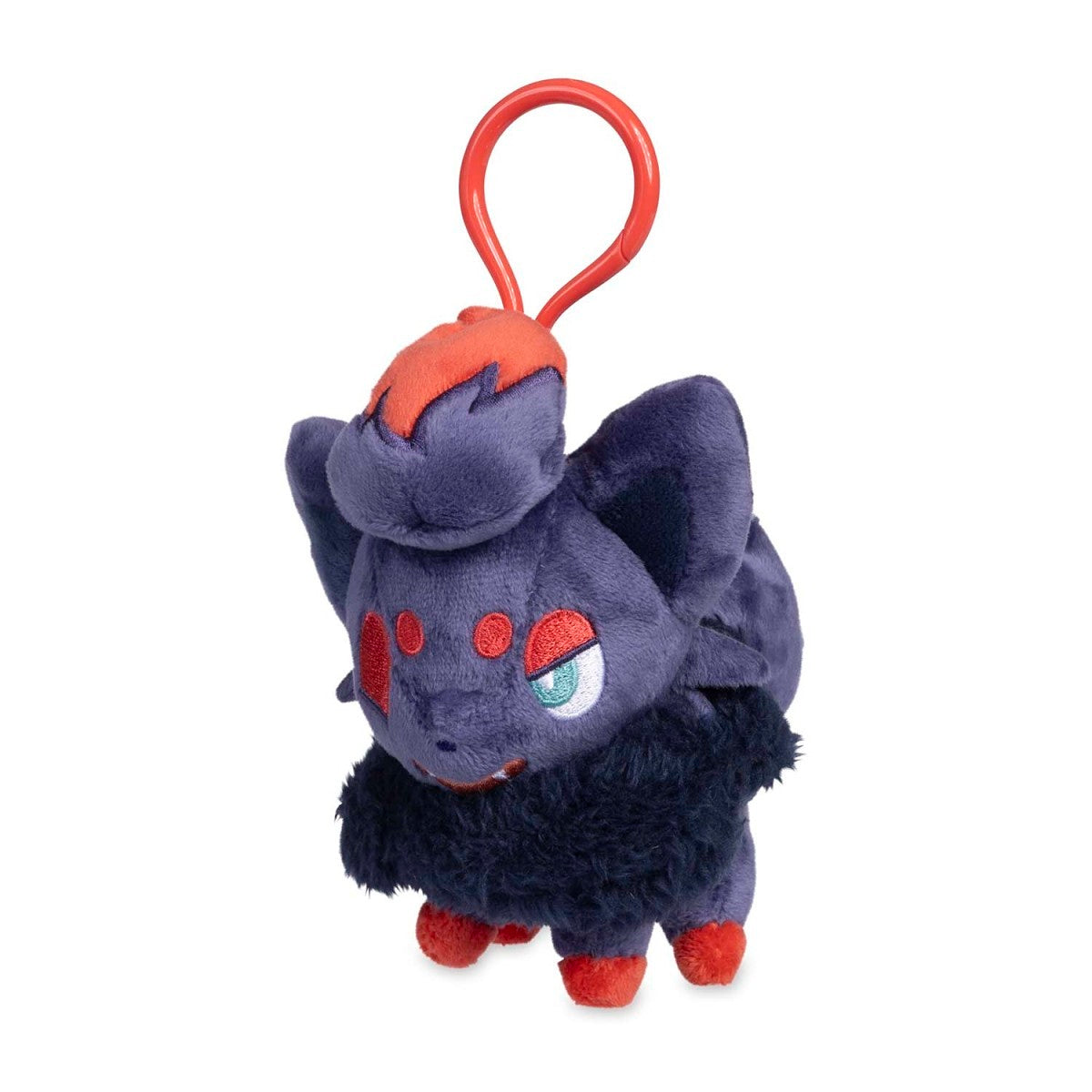 Pokemon Center Zorua & Hisuian Zorua Parallel Pairs Two-Plush Key Chain