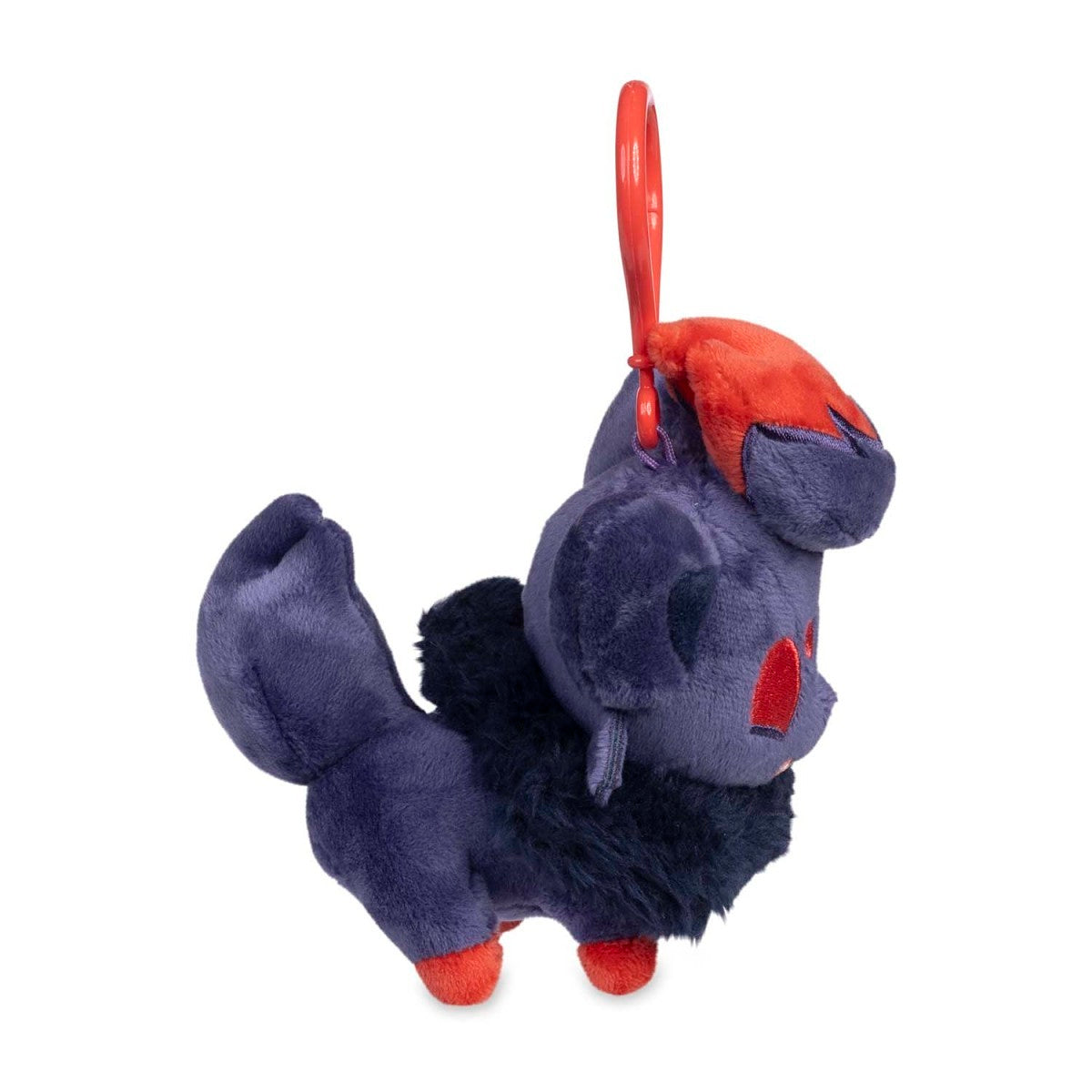 Pokemon Center Zorua & Hisuian Zorua Parallel Pairs Two-Plush Key Chain