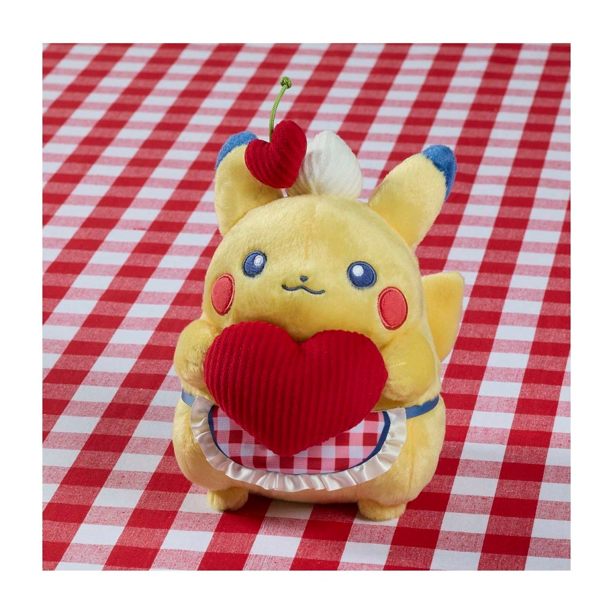 Pokemon Center Pikachu Sweetheart Diner Plush - 6 ¼ In.