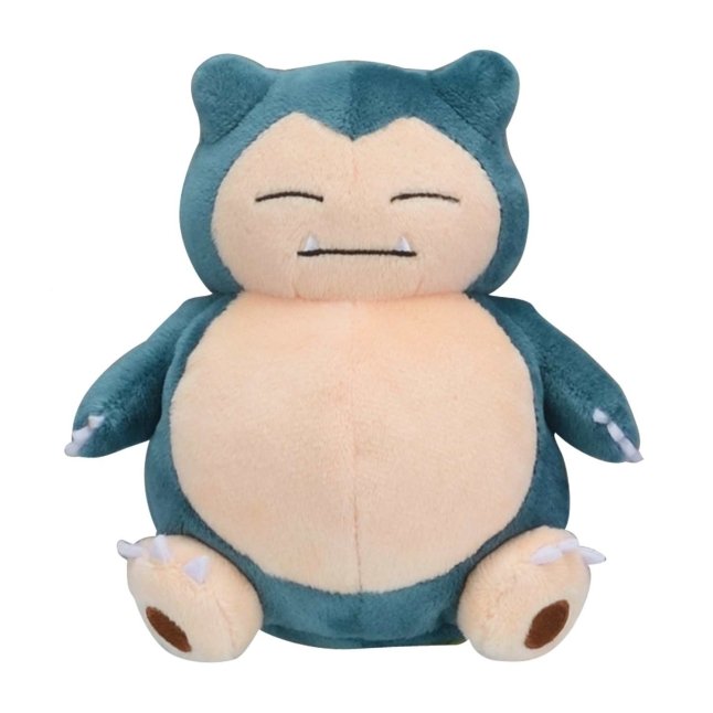 Pokemon Center: Sitting Cuties: Snorlax Plush # 143 - Generation 1 - 6 In