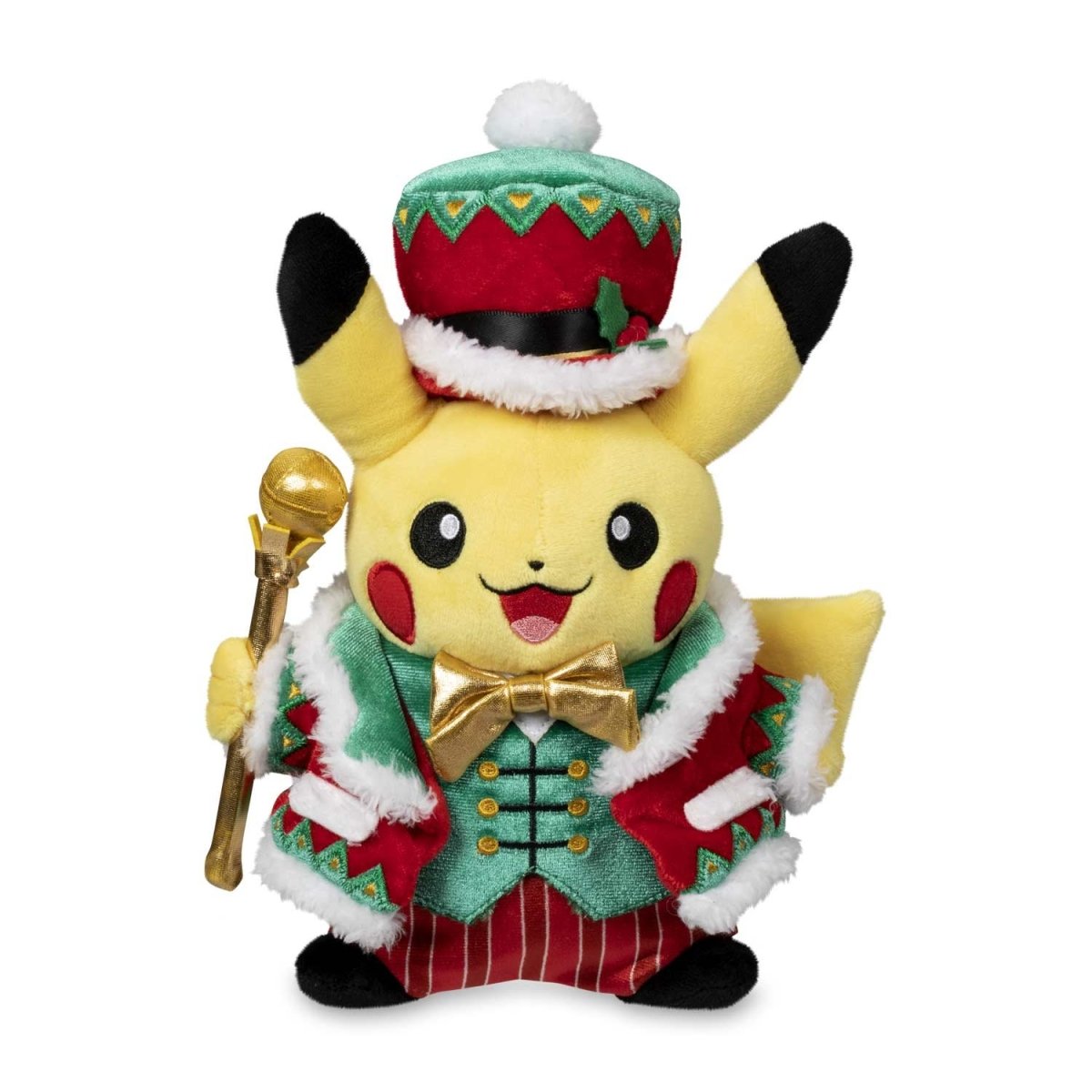 Pokemon Center Pikachu Pokémon Holiday Extravaganza Poké Plush - 9 ½ In.