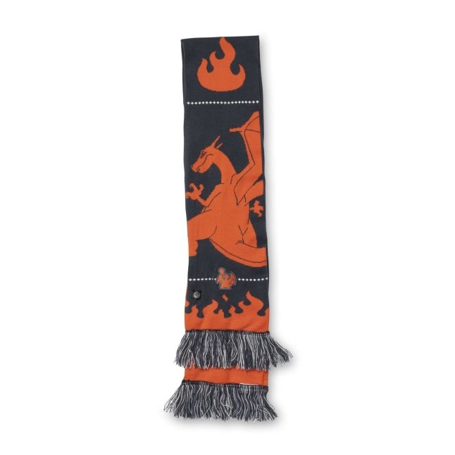 Pokemon Center: Charizard Chill Knit Scarf (One Size-Adult)