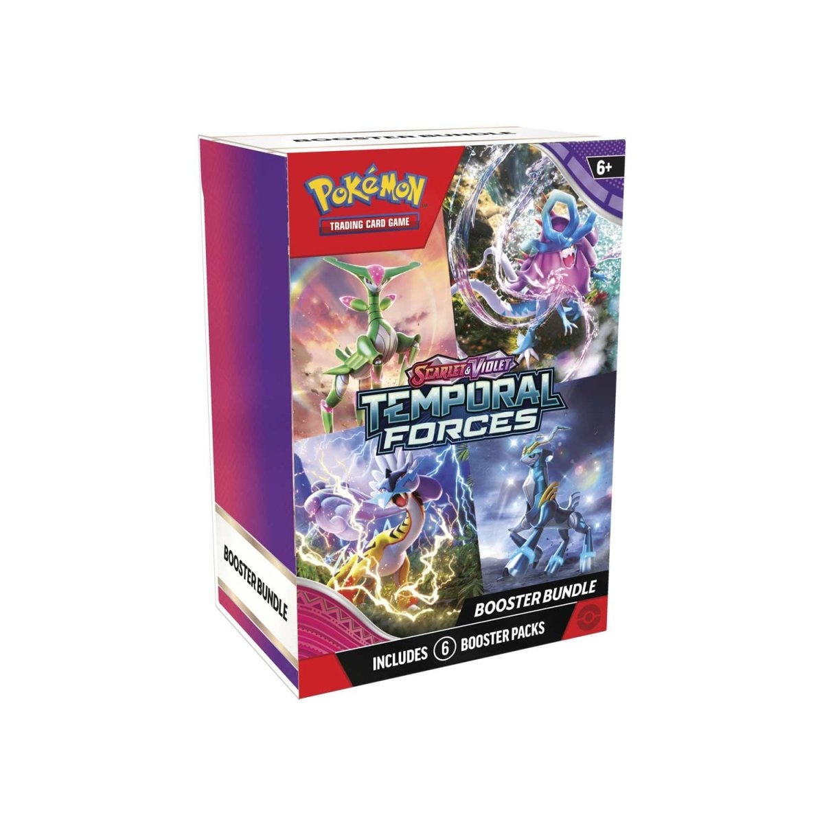 POKEMON TCG: SCARLET AND VIOLET: TEMPORAL FORCES: BOOSTER BUNDLE DISPLAY (10 UNITS) Preorder: Release Date: 03/22/2024