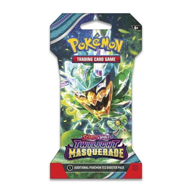 Pokemon TCG: Twilight Masquerade – Single Booster Pack – 10 Cards