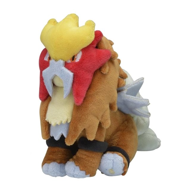 Pokemon Center: Sitting Cuties: Entei Plush # 244 - Generation 2 - 6 In
