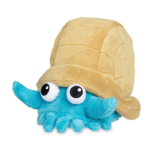 Pokemon Center: Sitting Cuties: Omanyte Plush # 138 -  Generation 1 - 6 In