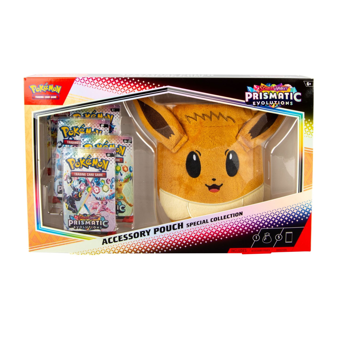 Pokemon TCG: Scarlet & Violet—Prismatic Evolutions Accessory Pouch Special Collection