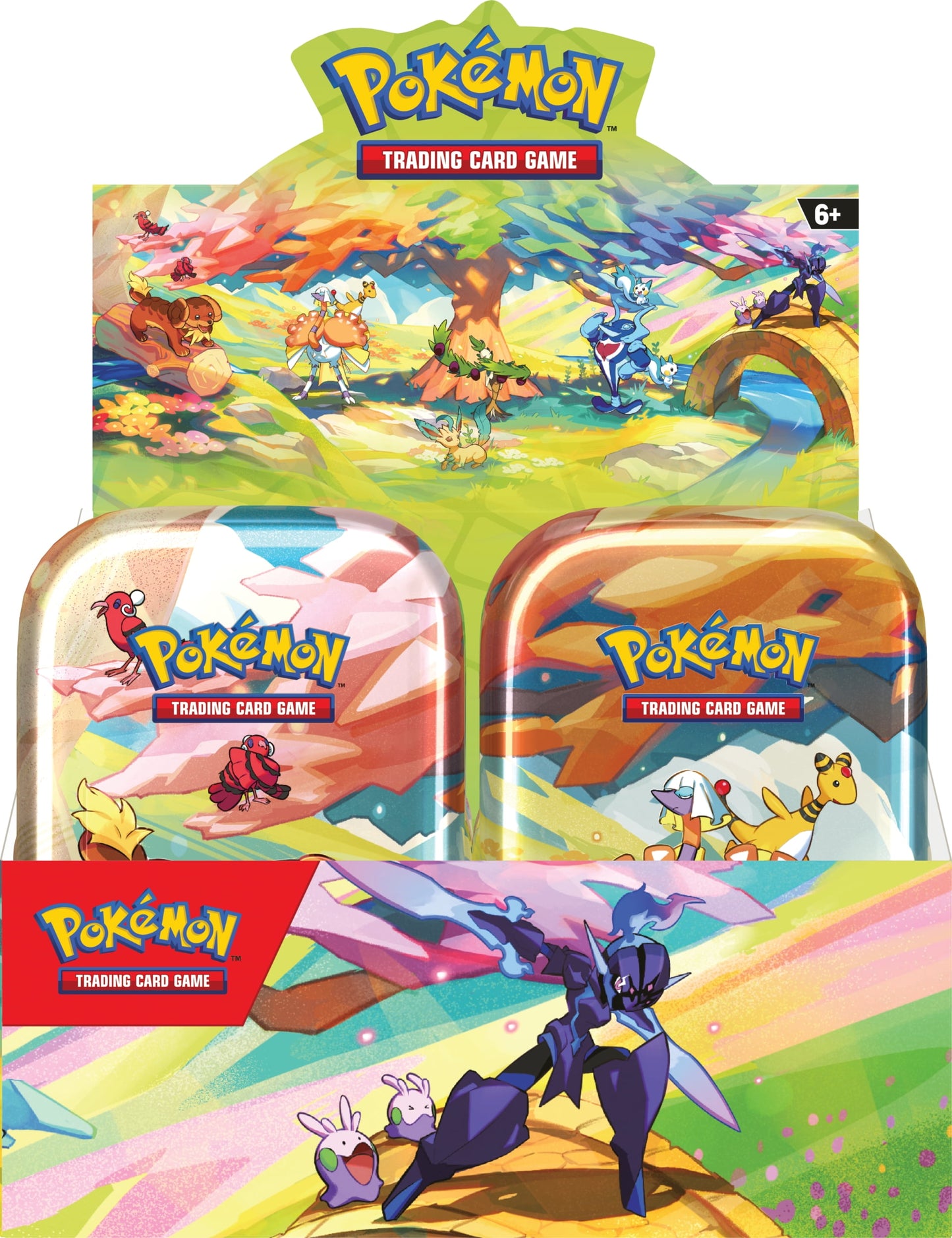 POKEMON TCG: Vibrant PALDEA MINI TIN Display (10 Units)