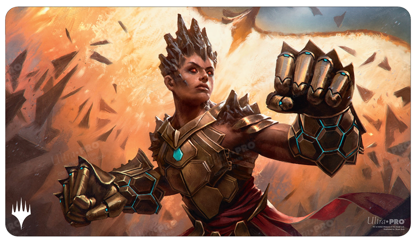 Ultra PRO - Magic: The Gathering Phyrexia All Will Be One - Collectible Card Playmat (Neyali, Suns’ Vanguard) Perfect for Protecting Collectible Cards During Gameplay, Great Use as Mouse Pad, Desk Pad