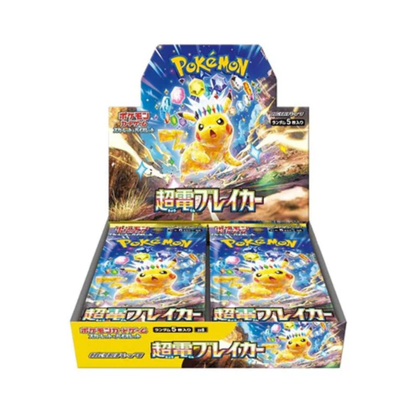Pokemon Card Game Scarlet & Violet Expansion Pack Super Electric Breaker Booster Box (Japanese) - 30 Packs