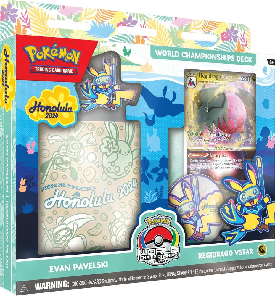 Pokemon TCG 2024 World Championships Deck - Evan Pavelski (Regidrago VSTAR)